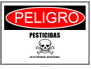 Danger Pesticides - Spanish