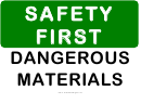 Safety Dangerous Materials
