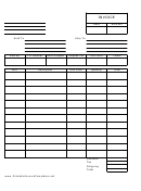 Invoice Template - Vertical