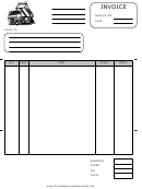 Hauling Invoice Template