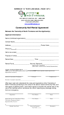 Township Of North Frontenac Community Hall Rental Agreement Form - Plevna, Ontario