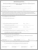 Science Fair Project Informed Consent Form