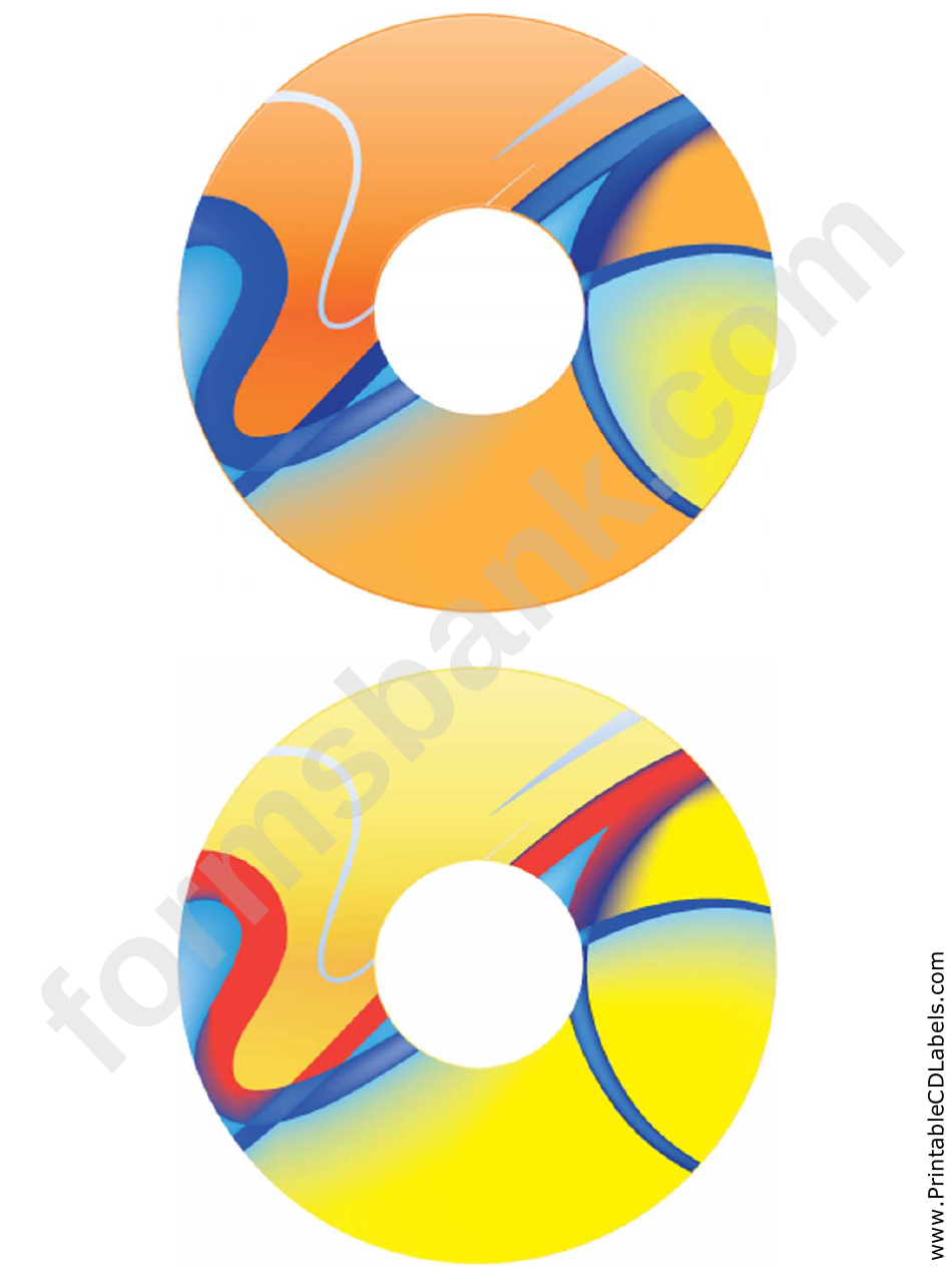 Cd Label Template