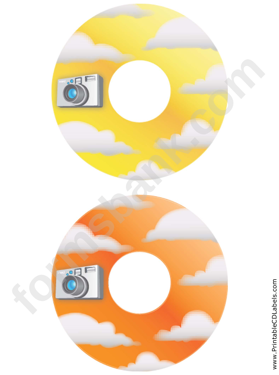 Cd Label Template printable pdf download