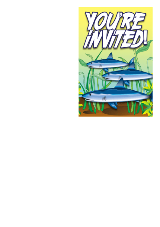 You Are Invited Printable pdf
