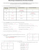 Blood Type Codominance Practice Problems Worksheet With Answers Printable pdf