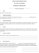 Form Cf:0036b - Articles Of Domestication Of A Non-tax-exempt Nonprofit Corporation - 2005