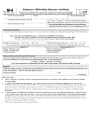 Form W-4 - Employee's Withholding Allowance Certificate - Internal Revenue Service - 2017