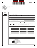 Form Crf-008 - Tobacco License Application - 2011