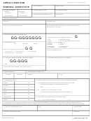 Standard Form 424 - Application For Federal Assistance