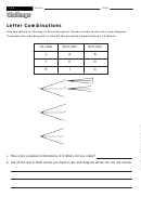 Letter Combinations Challenge Worksheet (with Answers)