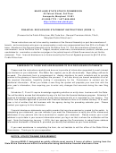 Financial Disclosure Statement Instructions (form 1) - Maryland State Ethics Commission