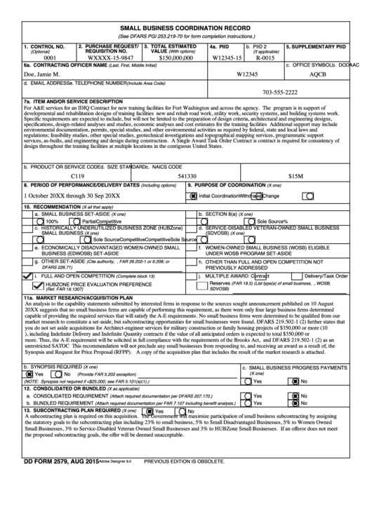 Top Dd Form 2579 Templates Free To Download In PDF Format