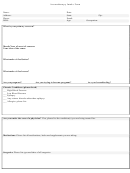 Aromatherapy Intake Form Printable pdf