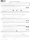 Fillable Form De 2063 - Notice Of Reduced Earnings Printable pdf