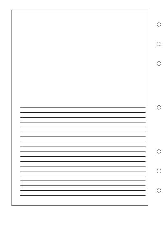 Image At Top Journal Template - Left Printable pdf