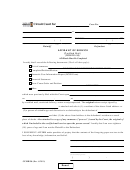 Form Cc-dr 56 - Affidavit Of Service - Maryland Judiciary