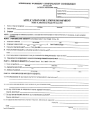 Form B-19 - Application For Lump Sum Payment - Mississippi Workers' Compensation Commission