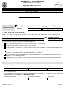 Form N-470 - Application To Preserve Residence For Naturalixation Purposes