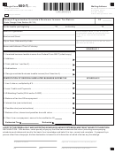 Form 600-t - Exempt Organization Unrelated Business Income Tax Return
