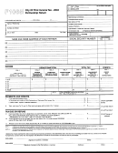 Form F1065 - City Of Flint Income Tax Partnership Return - 2004