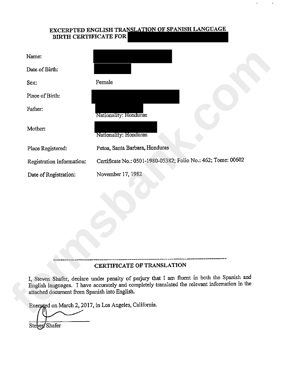 Form G-28 - Notice Of Entry Appearance As Attorney Or Accredited Representative Sample