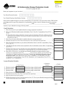 Montana Form Aepc - 2010 Alternative Energy Production Credit