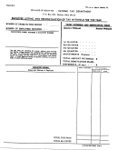 Form W-3 - Employee Listing And Reconciliation Of Tax Withheld For The Year