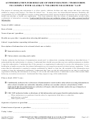 Form 06-5906 - Authorization For Release Of Immunization / Tb Records To Comply With Alaska's 