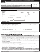Form Pro-9703 - Certificate Of Continuing Eligibility For Commercial Revitalization/expansion Abatement And Commercial Rent Tax Special Reduction - Nyc Department Of Finance