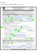 I-9 Form - Instructions For Nonresident On J-1 Visa