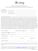 Monthly Payment Authorization Form To Pre-authorize Credit Card Charges On The Monthly Payment Option