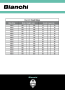 Je James Cycles Bianchi Road Bike Sizing Guide