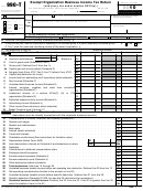Form 990-t - Exempt Organization Business Income Tax Return - 2010