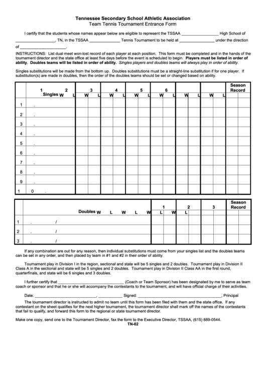 Top Tssaa Physical Form Templates Free To Download In PDF Format