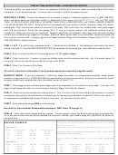 Form C-101 - Employer's Quarterly Wage & Contribution Report With Instructions - 2001