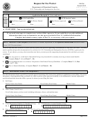 Form I-912 - Request For Fee Waiver - U.s. Citizenship And Immigration Services