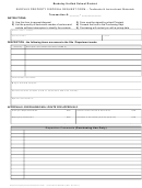 Surplus Property Disposal Request Form