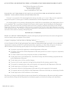 Form Dor-mf-001 - Accounting Or Reporting Firm Authorization Form/responsible Party - Power Of Attorney
