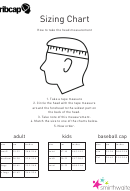 Ribcap Head Sizing Chart