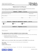 Form Oha 9345 - Replacement Card Request