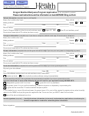 Form Oha 9240 - Oregon Medical Marijuana Program Application