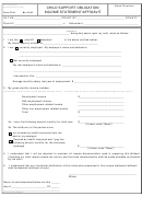 Form Cs-41 - Child Support Obligation Income Statement/affidavit