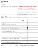 Form Pgh-40 - Individual Earned Income/form Wtex - Non-resident Exemption Certificate - 2004