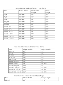 Girls Size Chart For Colors Of A Girl Tutu Skirts/tee Shirts/tank Tops