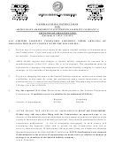 Form Ll:0022 - Articles Of Amendment
