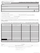 Form 35-003a - Construction Contract Claim For Refund