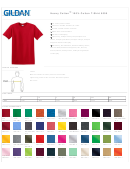 Gildan Mens T-shirt Size Chart