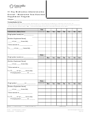 Form Ph-0021 - 21 Day Medication Administration Record - Medication Pass Nutrition Supplement Program