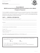 Form Naa-01 - Connecticut Neighborhood Assistance Act (Naa) Program Proposal - 2005 Printable pdf